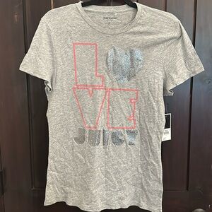 grey juicy couture shirt large